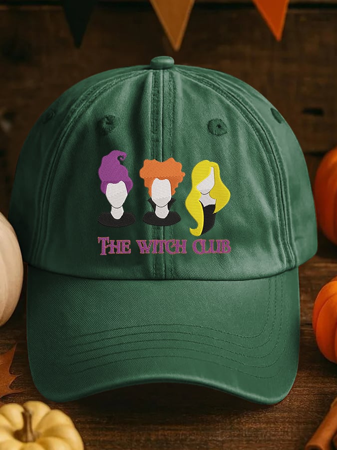 Unisex Magical The Witch Club Printed Hat
