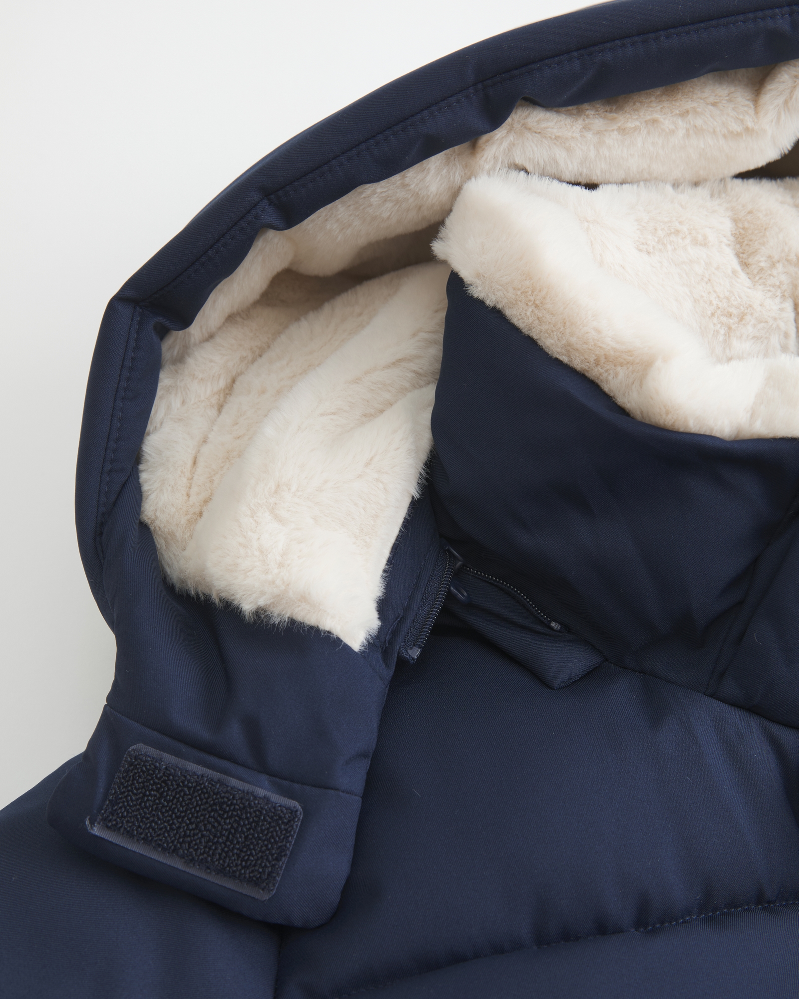 Faux Fur-Lined All-Weather Puffer Jacket