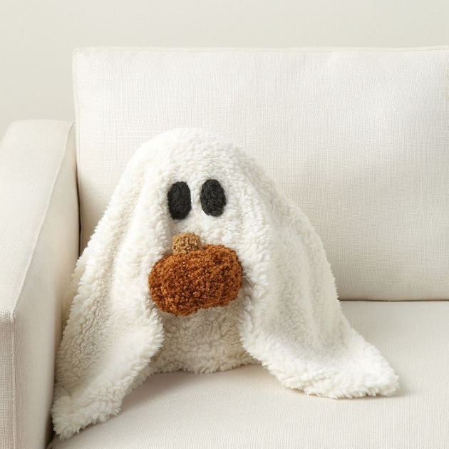 Halloween Spooky Pumpkin Pillow Decoration