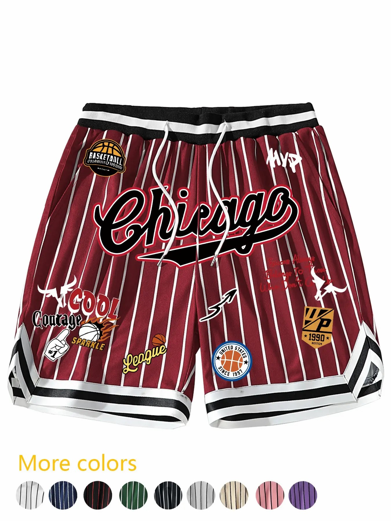 🏀 Men’s Retro MVP Basketball Shorts – Quick-Dry Athletic Streetwear Shorts
