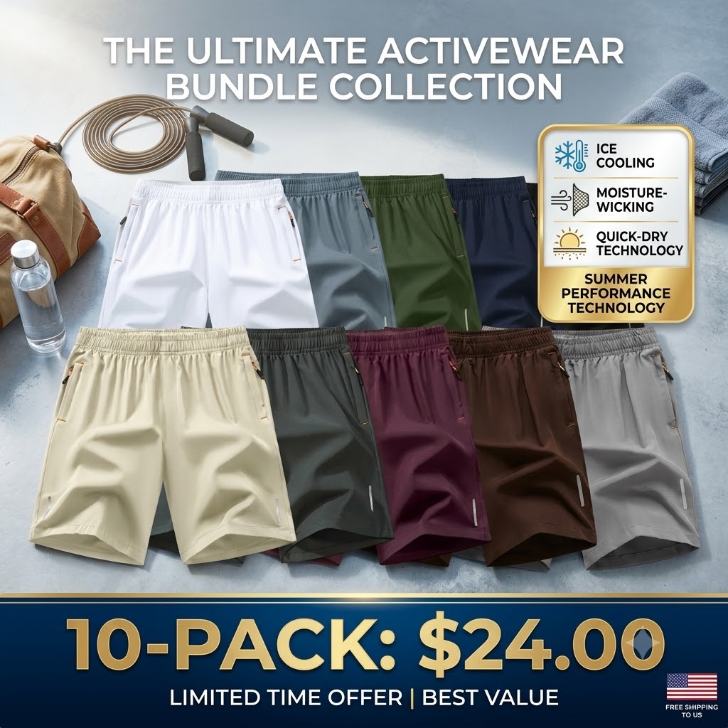 Men's Quick-Dry Athletic Shorts