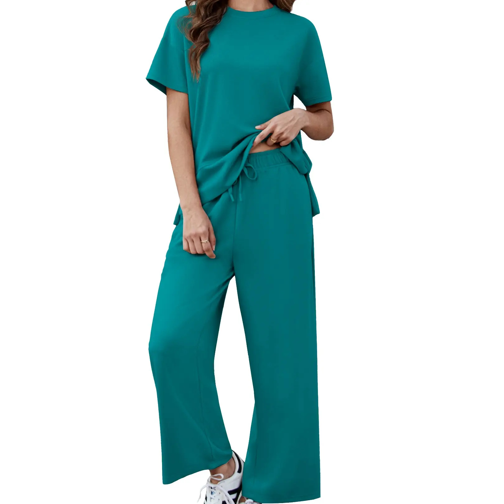 Women's Two-Piece Set: Casual Summer Outfit