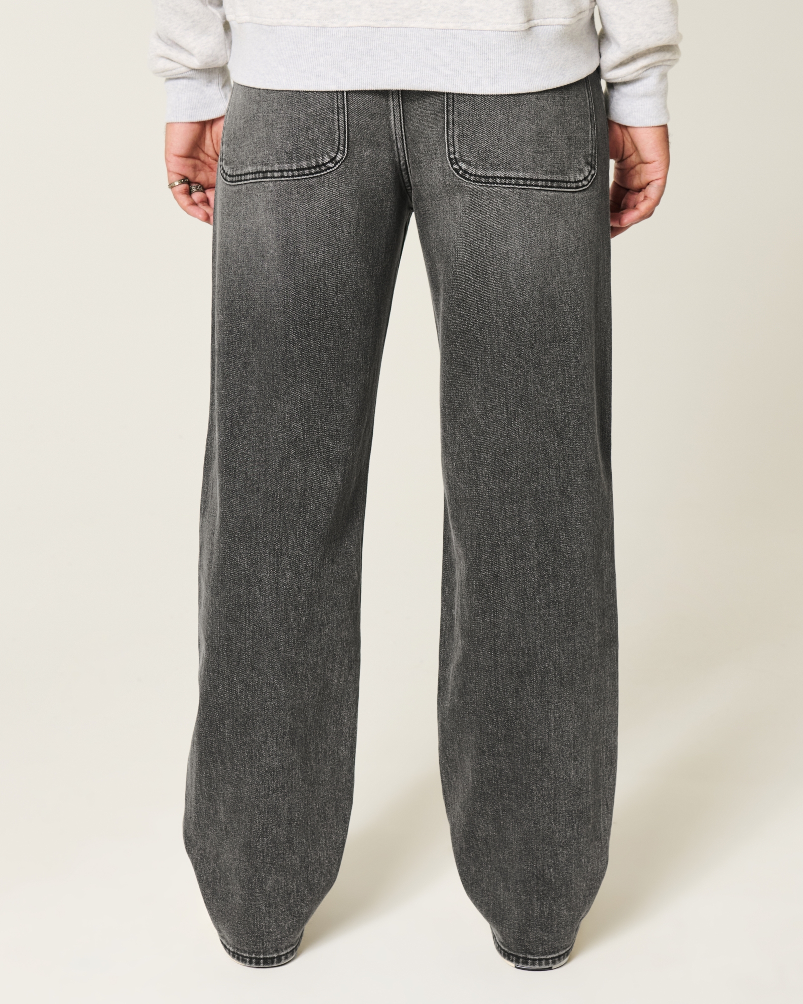 Light Wash Baggy Jeans