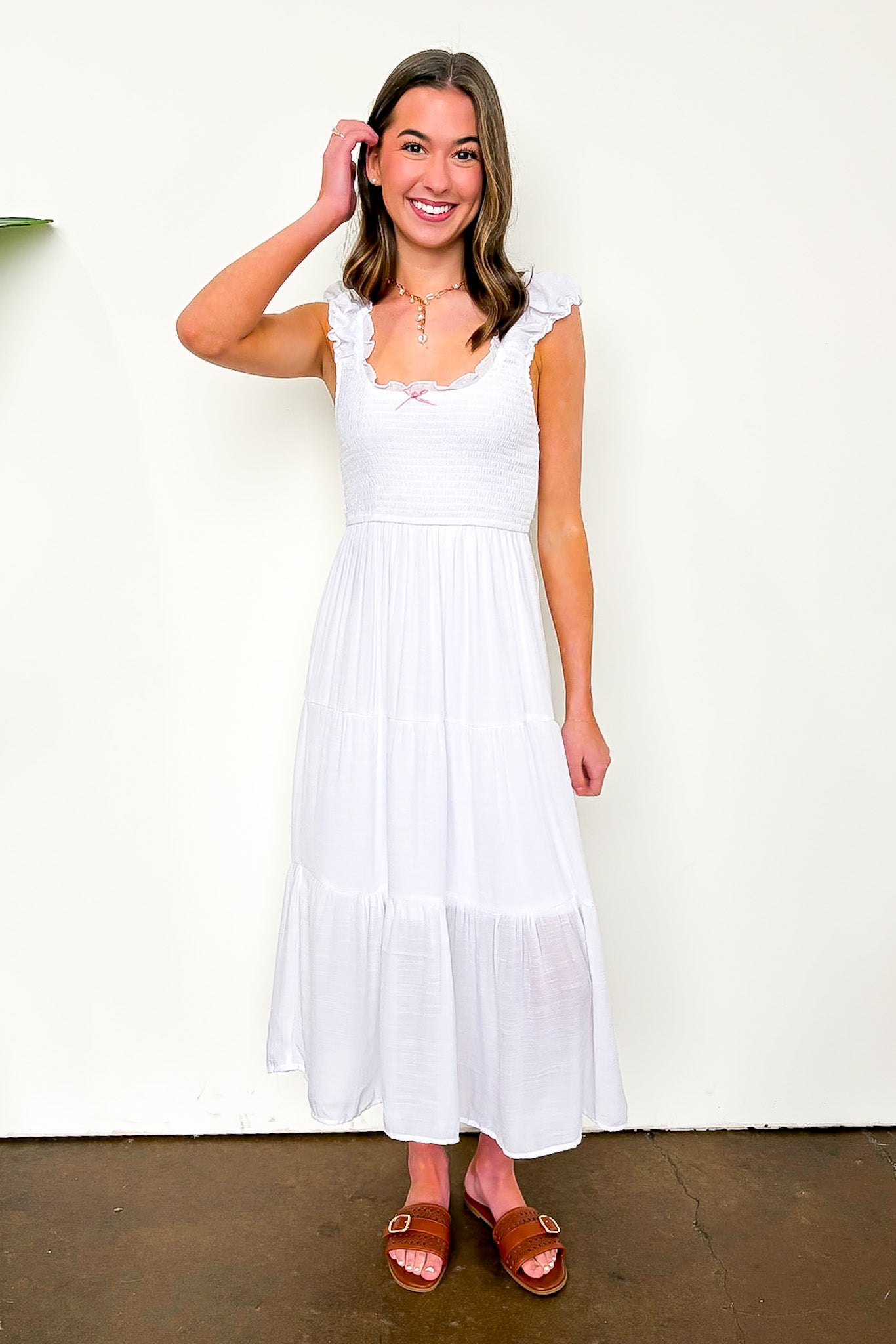 Smocked Maxi Dress