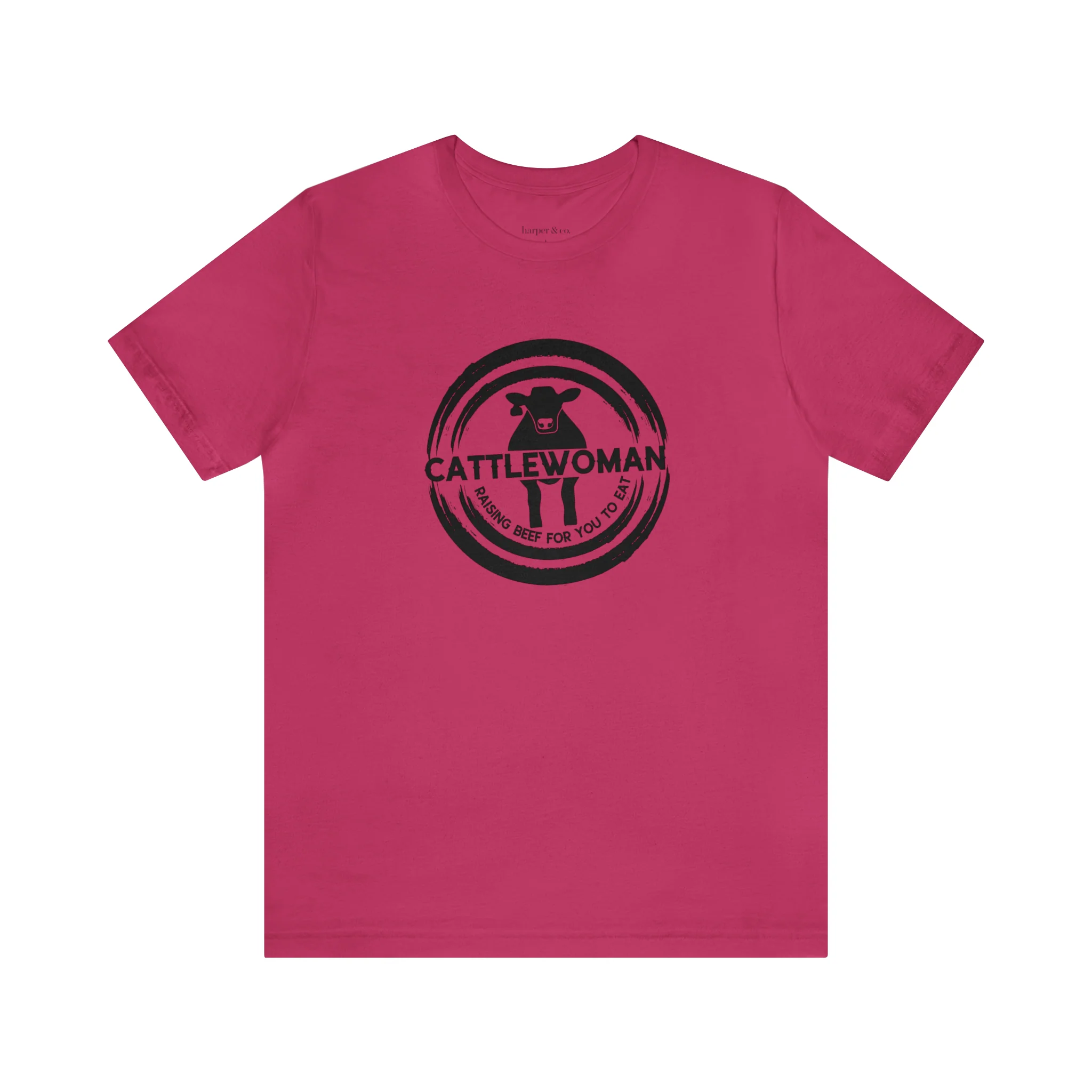 Cattlewoman Unisex Jersey Short Sleeve Tee