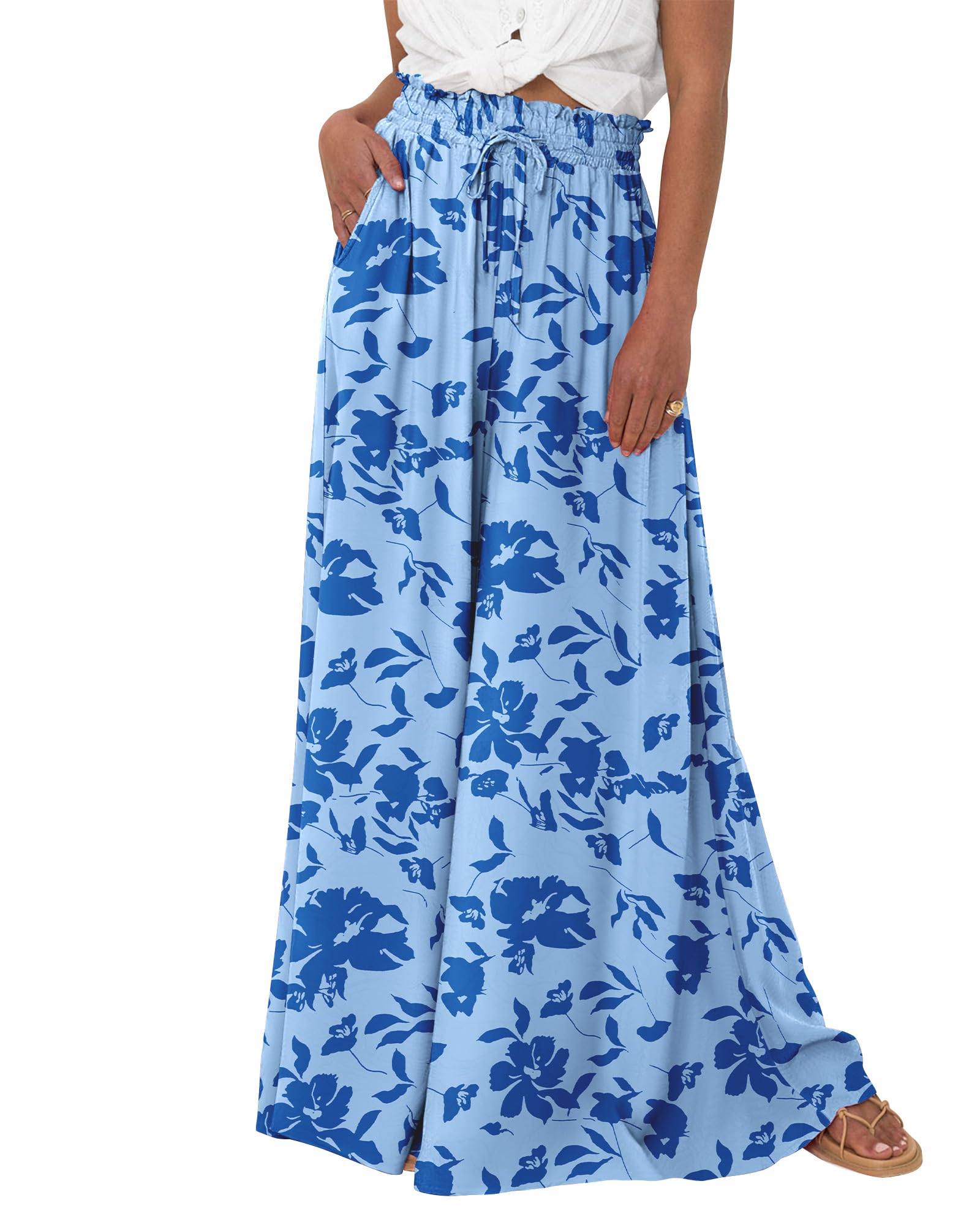 ✨✨ MAY SALE | Effortless High Waist Wide Leg Pants -100%Cotton✨