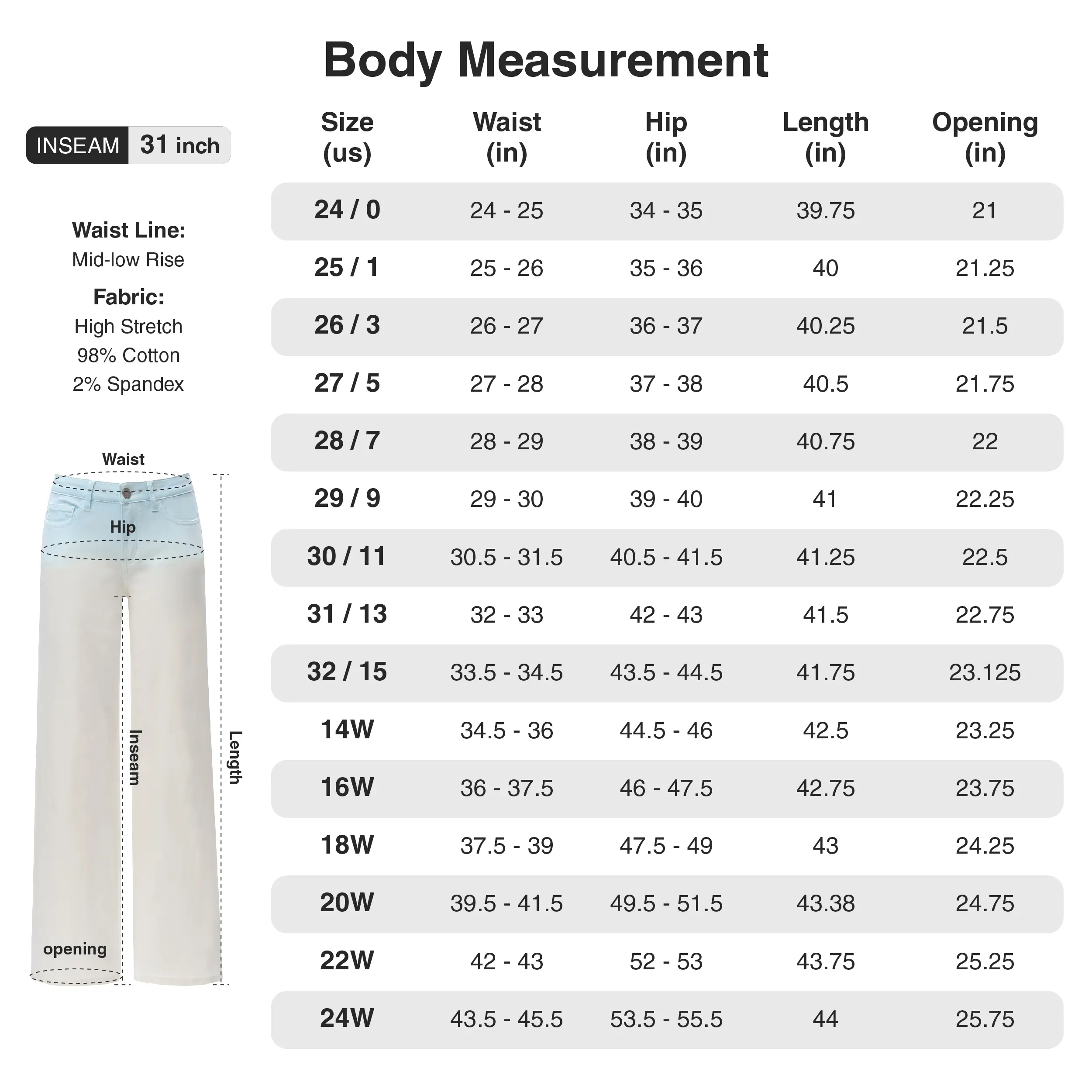 ⚡ Mid-Low Rise Baggy Jeans for Women 🔥