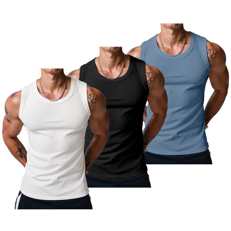 Sleeveless Tank Top Men's Summer Sports Clothing Workout Sports Muscle Shirt