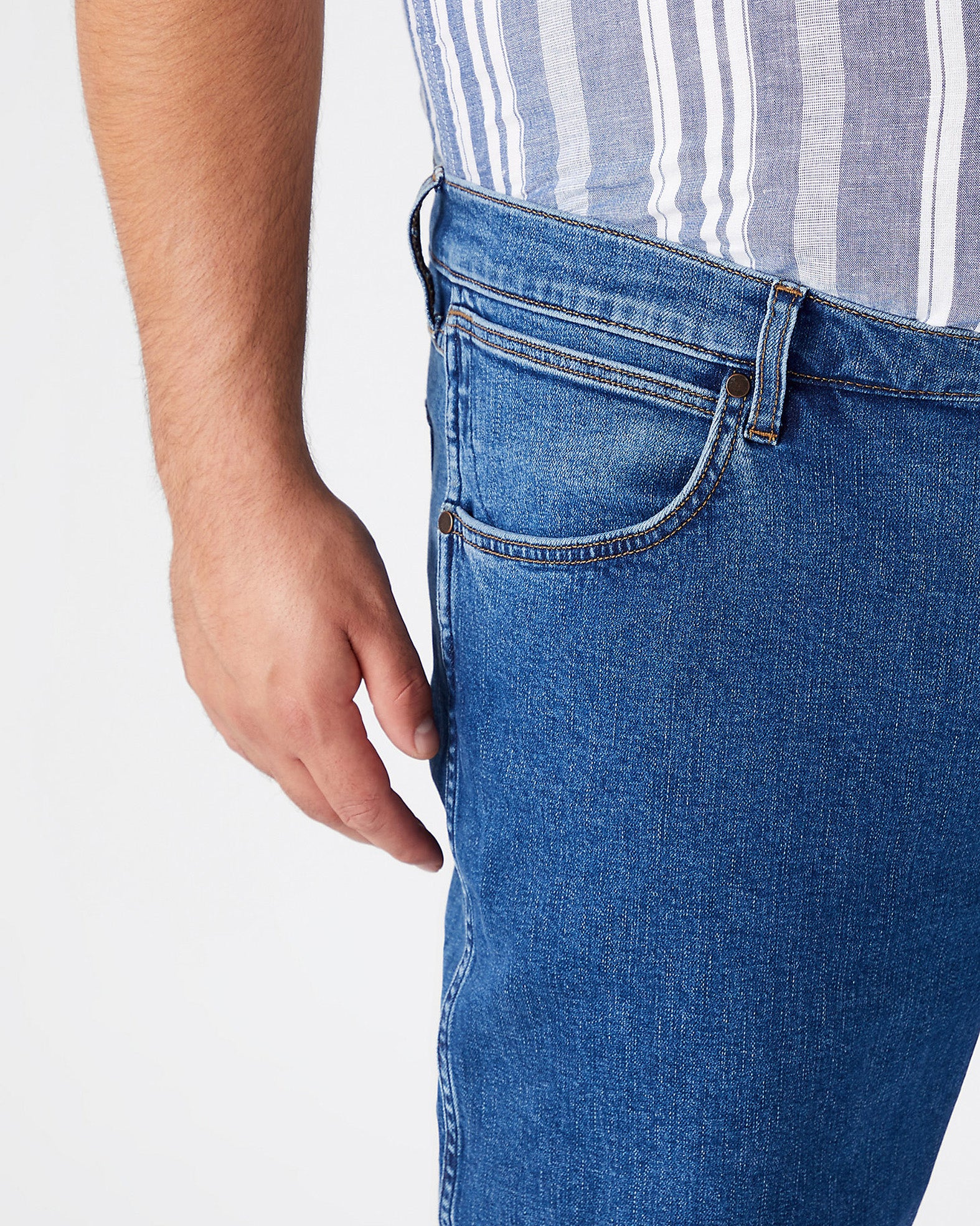 Greensboro Regular Fit Mens Jeans - The Stone Ride