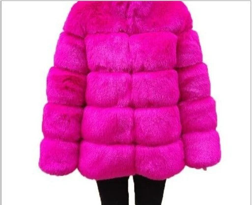 CALINE | Manteau Glamour En Fourrure