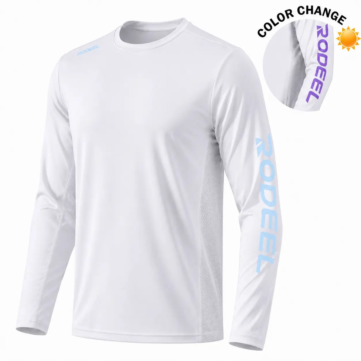 Men’s UV Sun Protection UPF 50+ Fishing Shirts Long Sleeve Tee