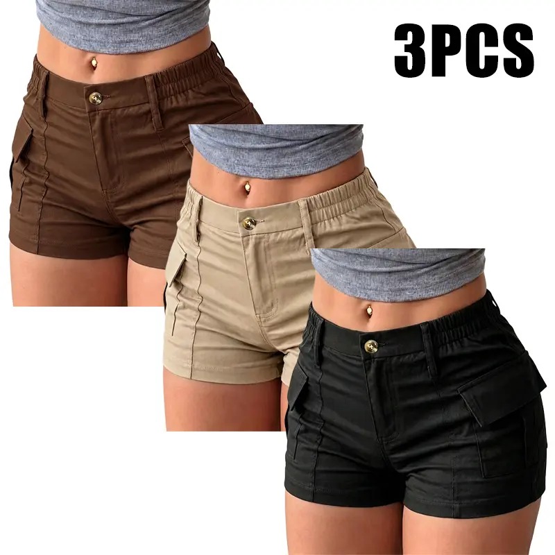🔥LAST DAY SALE 90% OFF💕Women’s Summer Casual Cargo Shorts💯