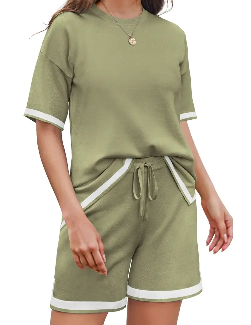 Women's Summer Knit Pajama Set