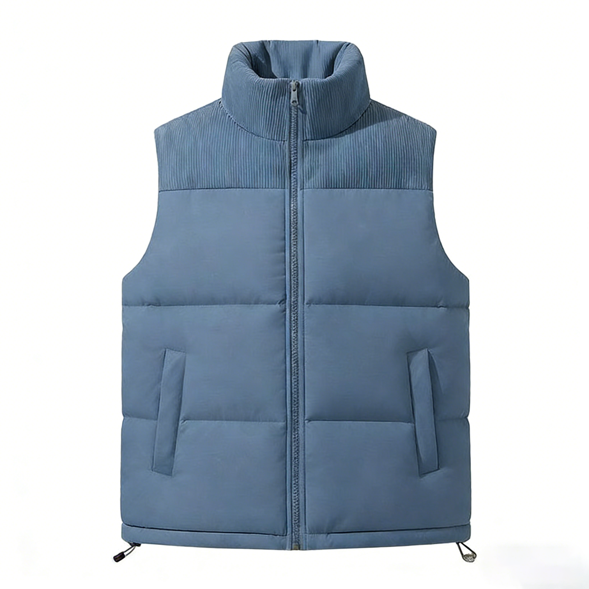 Women's Zip Up Puffer Vest with Pockets