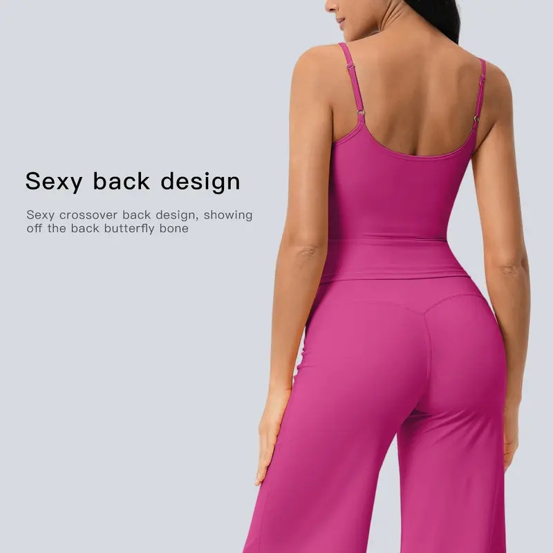 New Yoga Set: Camisole Top, High-Waisted Quick-Dry Casual Shorts, Running & Outdoor Yoga Outfit
