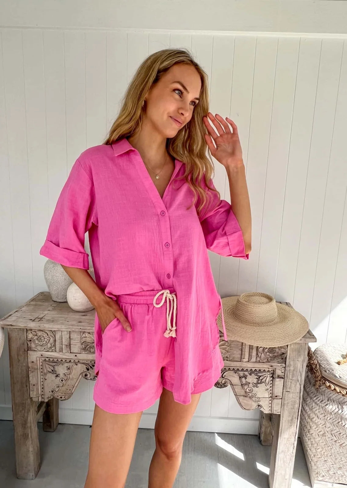 Aria Set - Hot Pink