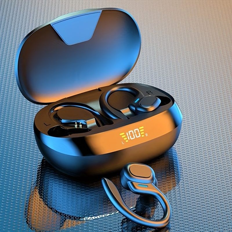 True Wireless Earbuds Sport Earhook Headset