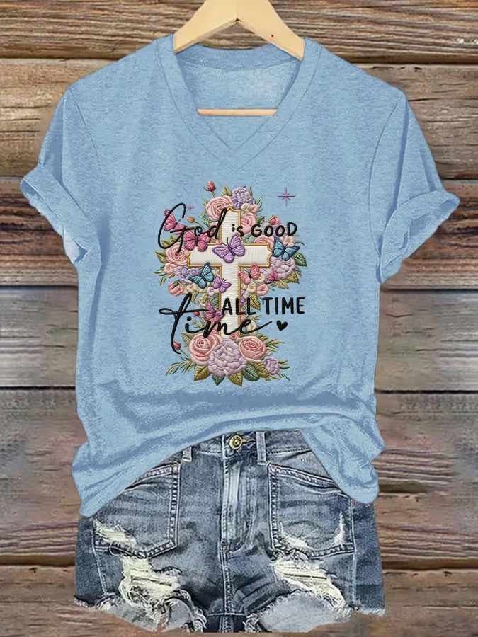 Women's Casual Easter T-shirt
