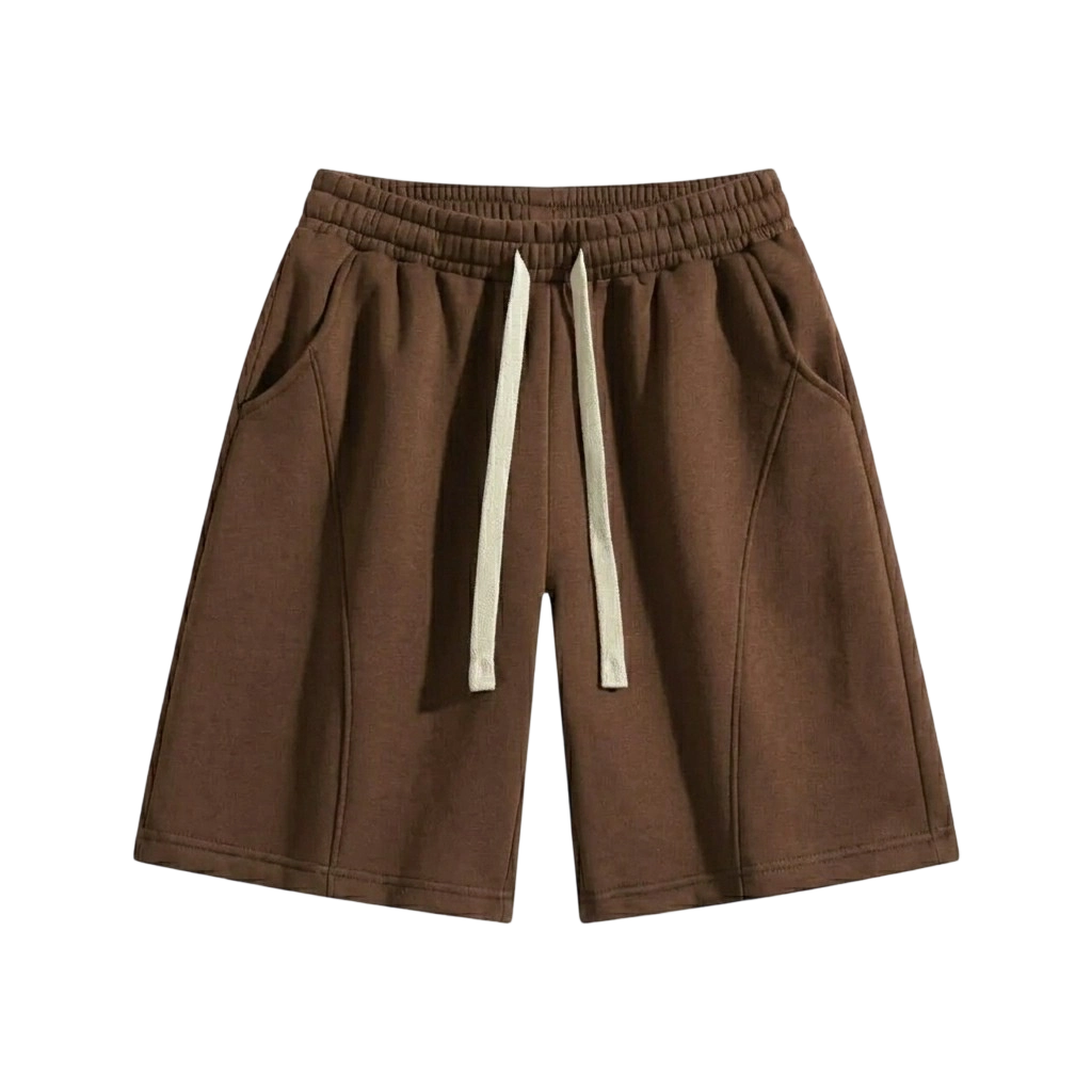 Unisex Vintage Washed Casual Shorts – Lightweight Breathable Streetwear Shorts
