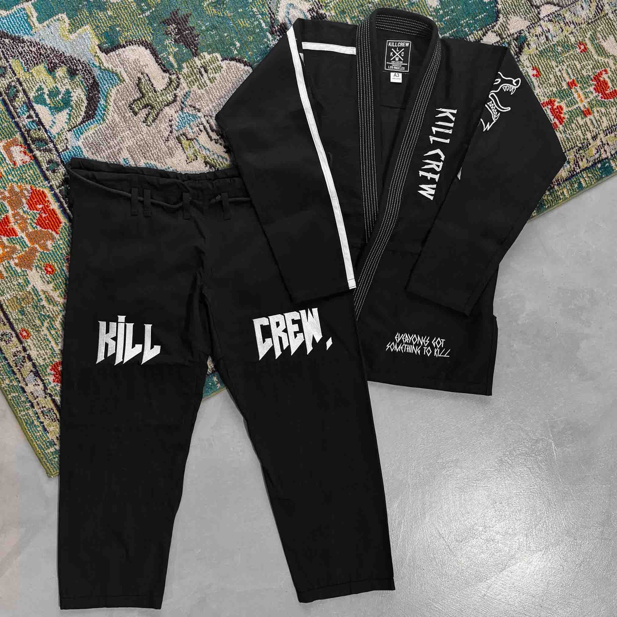 KILL CREW WOLF GI BOTTOM - BLACK