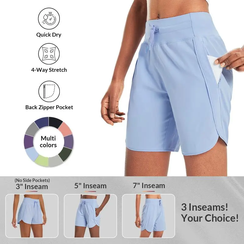 🔥Women's 3‘’/5''/7'' Athletic Long Running Shorts