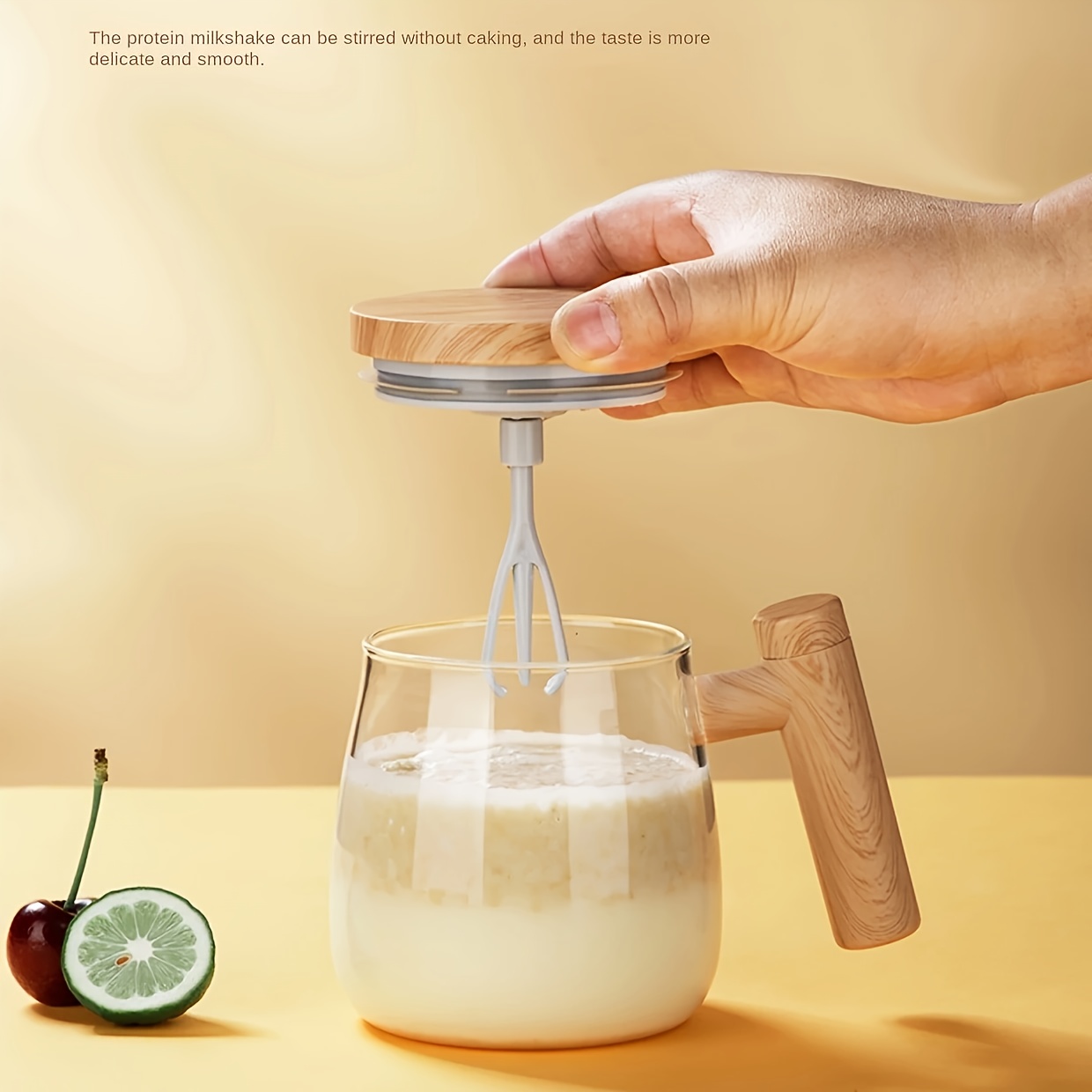 3.53oz Self Stirring Mug, Electric Mixing Cup