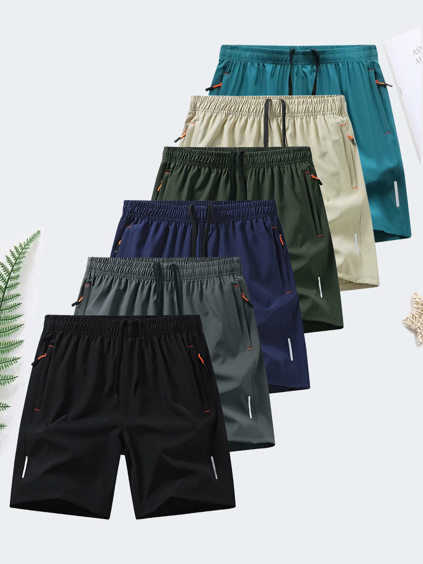 🔥Men's zipper pocket shorts