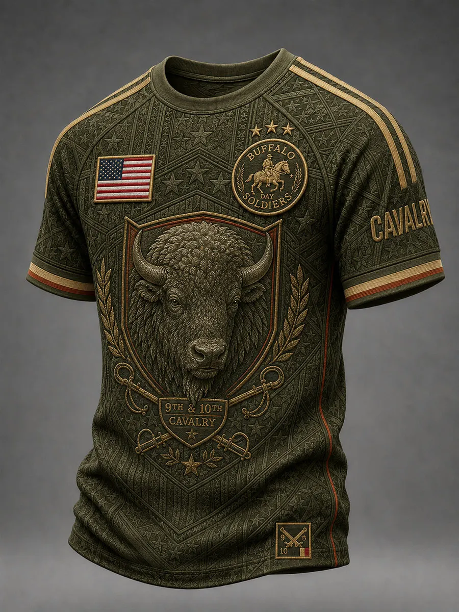 Buffalo Soldiers 9th & 10th Cavalry Commemorative T-Shirt
