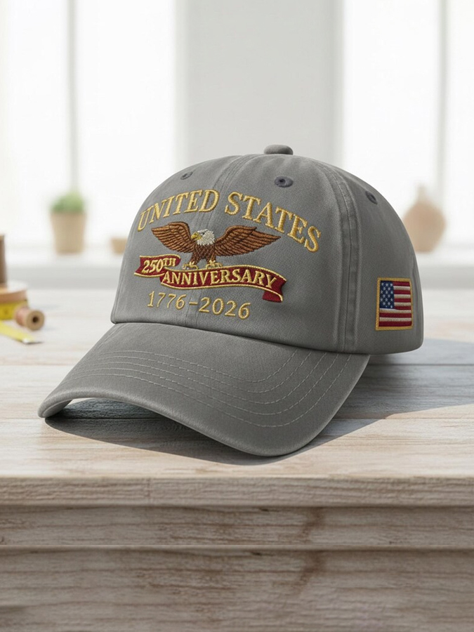 United States 250th Anniversary Baseball Cap