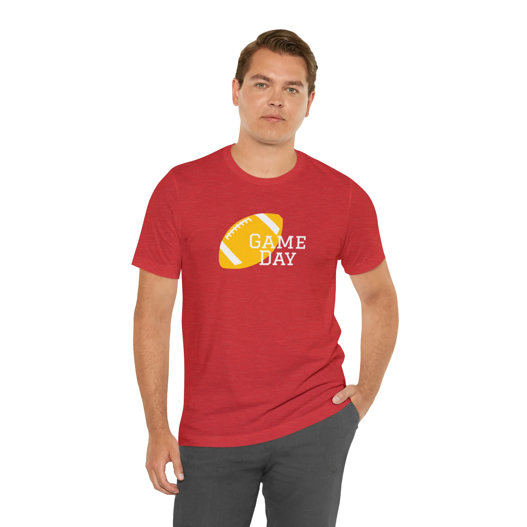 Game Day Football Unisex Jersey Short Sleeve Tee