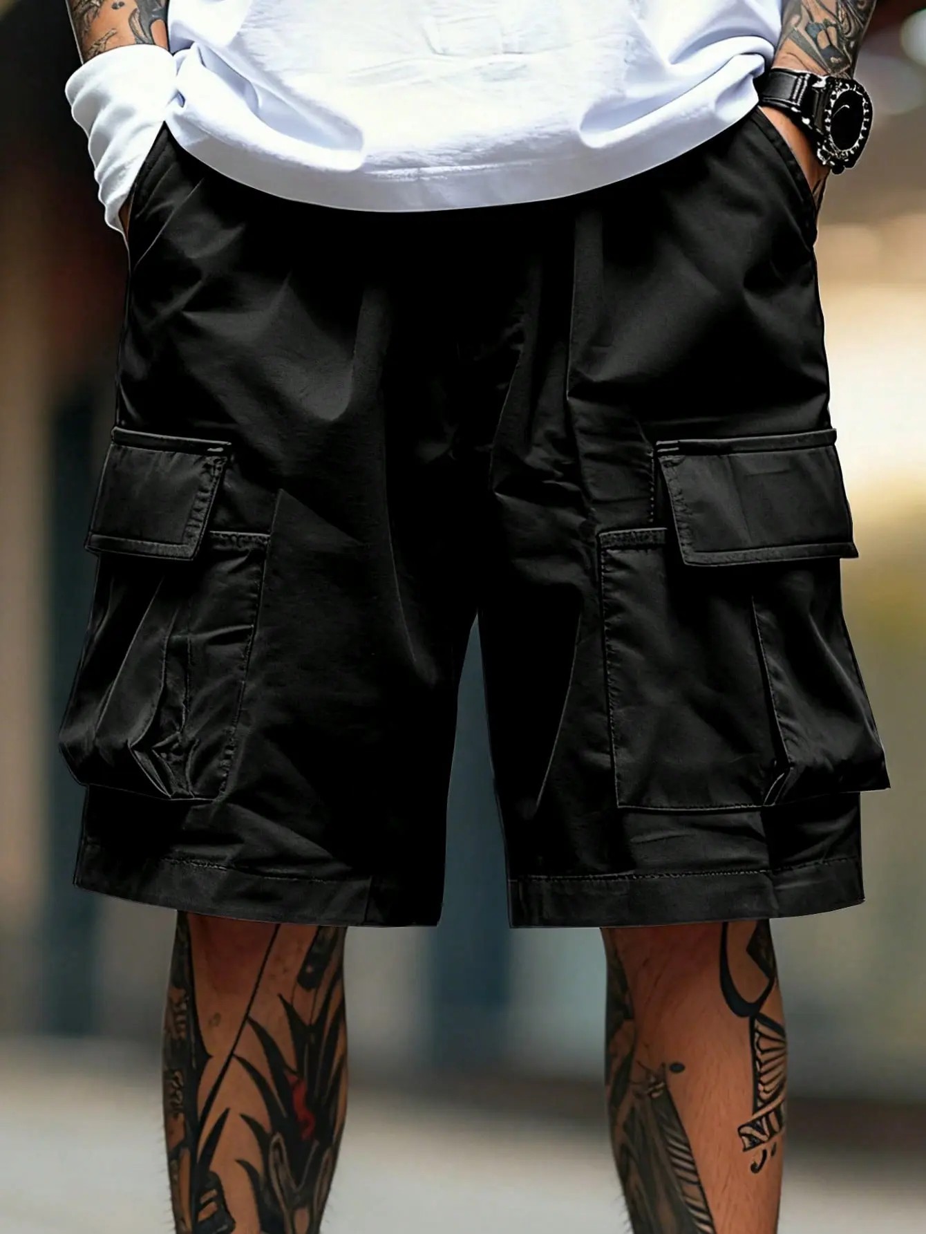 Men's 5-Pack Cargo Shorts – Relaxed Fit Tactical Shorts, Lightweight Durable Summer Bottoms