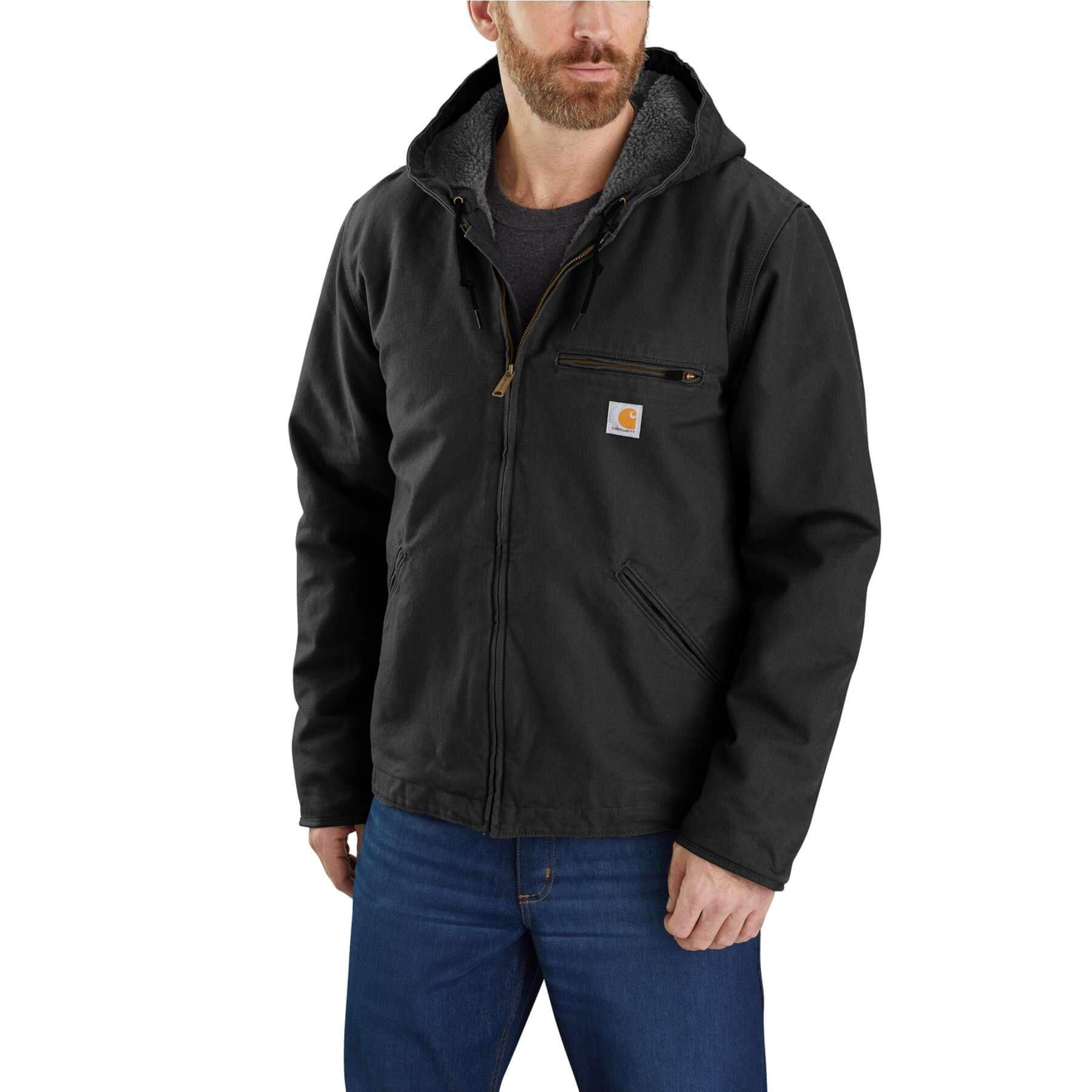 CHT Washed Duck Sherpa-Lined Relaxed Fit Jacket 104392