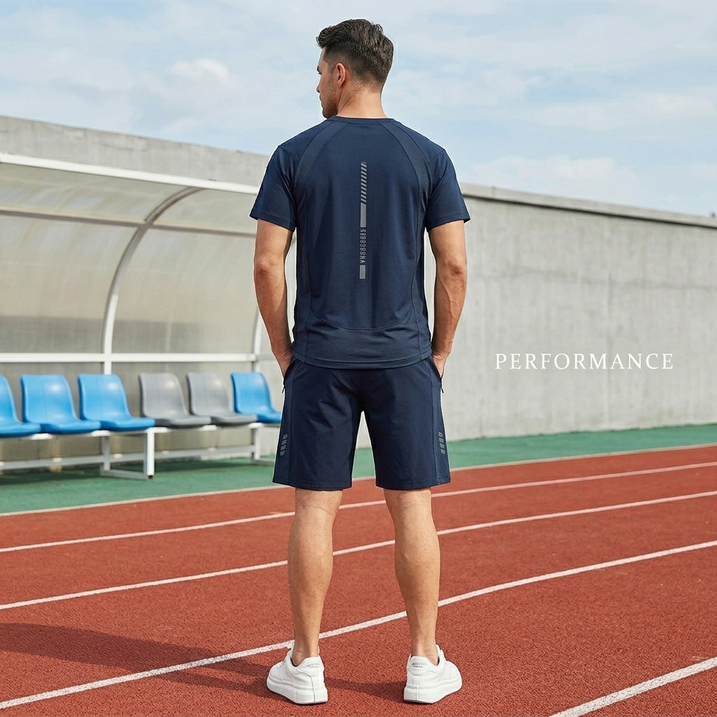 Men's Ice Silk Performance Athletic Set