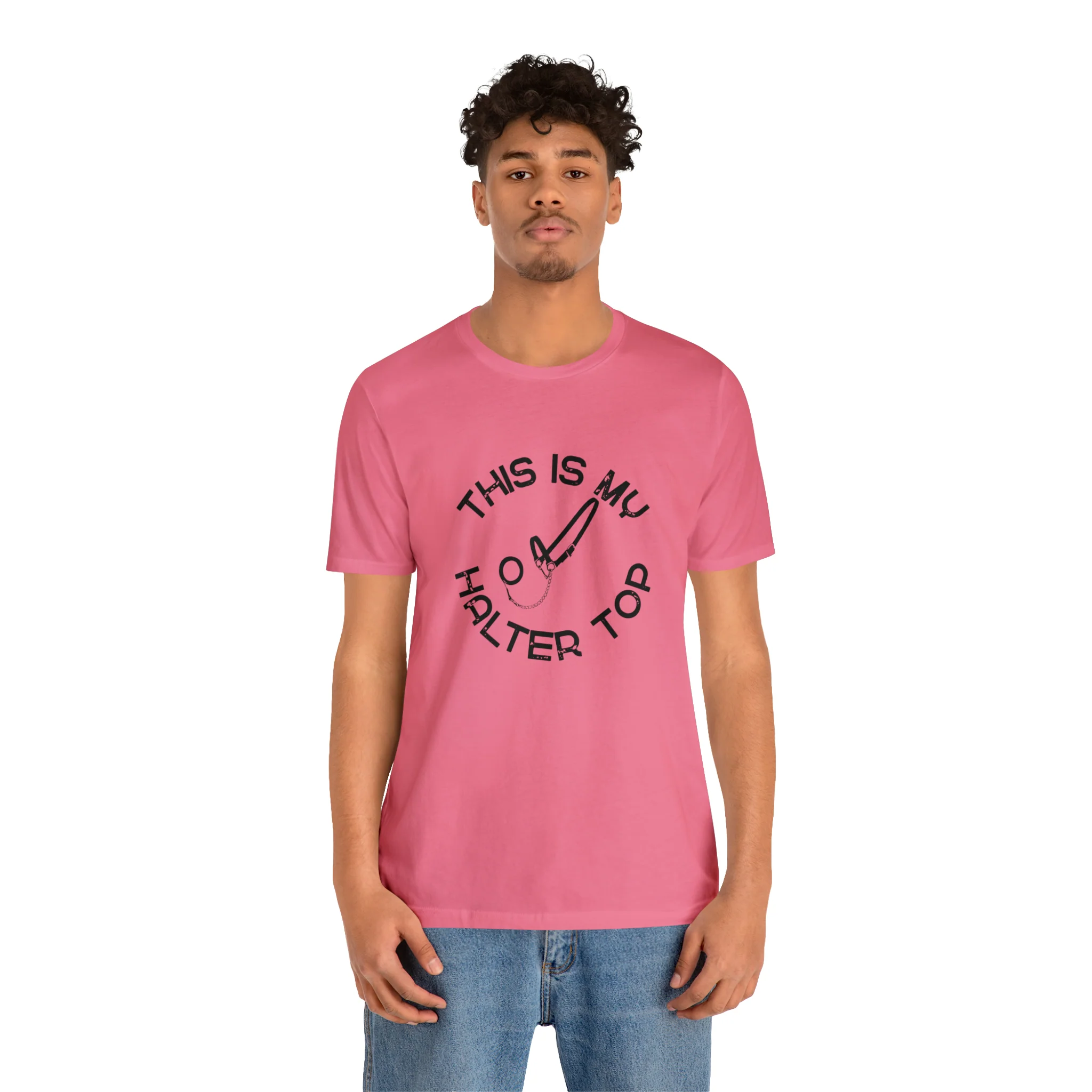 This is My Halter Top Unisex Jersey Short Sleeve Tee