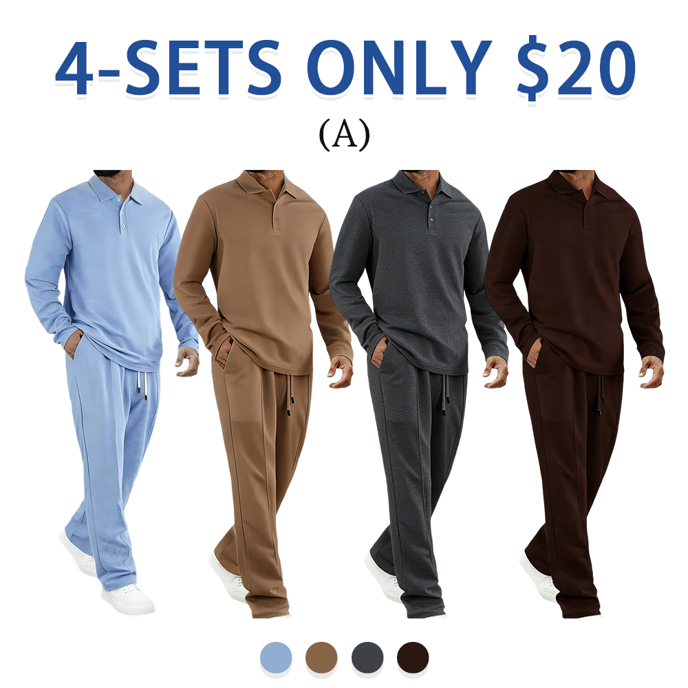 Men's Retro Elegant Business Suit Jacket & Pants