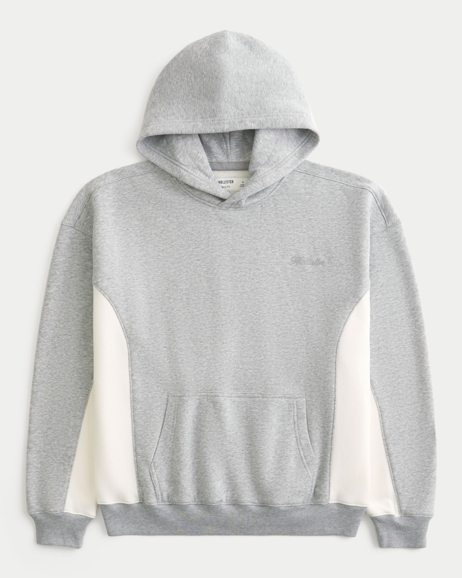Boxy Camo Logo Hoodie