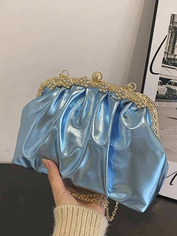 Pleated Shiny Bags