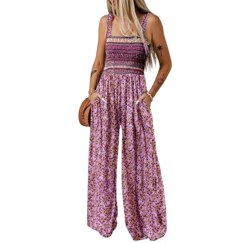 Women's Casual Loose Overalls Jumpsuits
