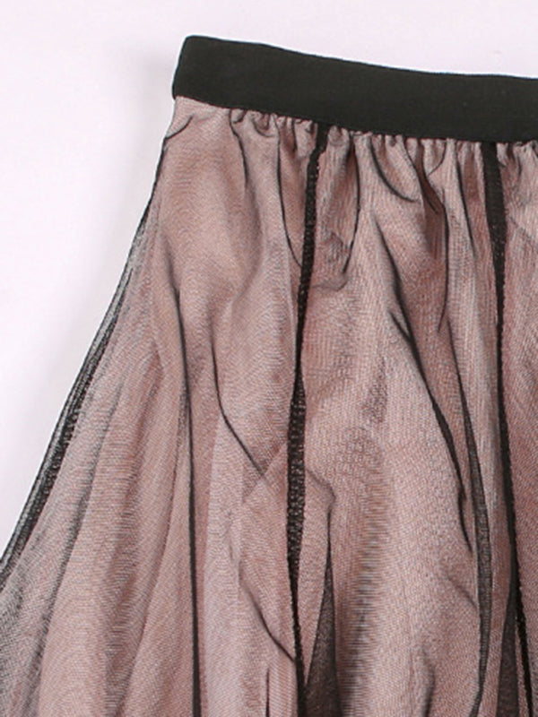 A-Line Skirt Midi Skirt