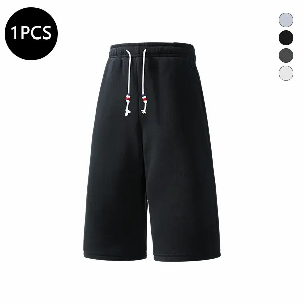 Men’s 3/4 Length Athletic Shorts – Casual Loose Fit Summer Activewear
