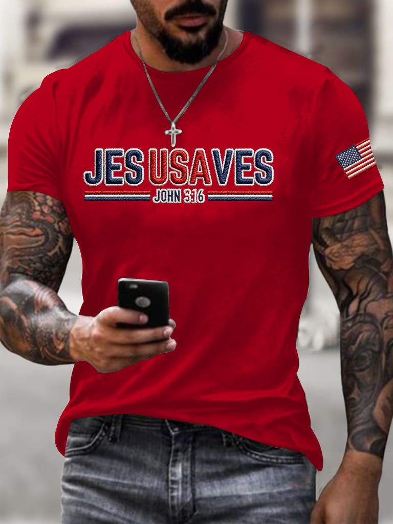Men'S Jesus Saves T-Shirt