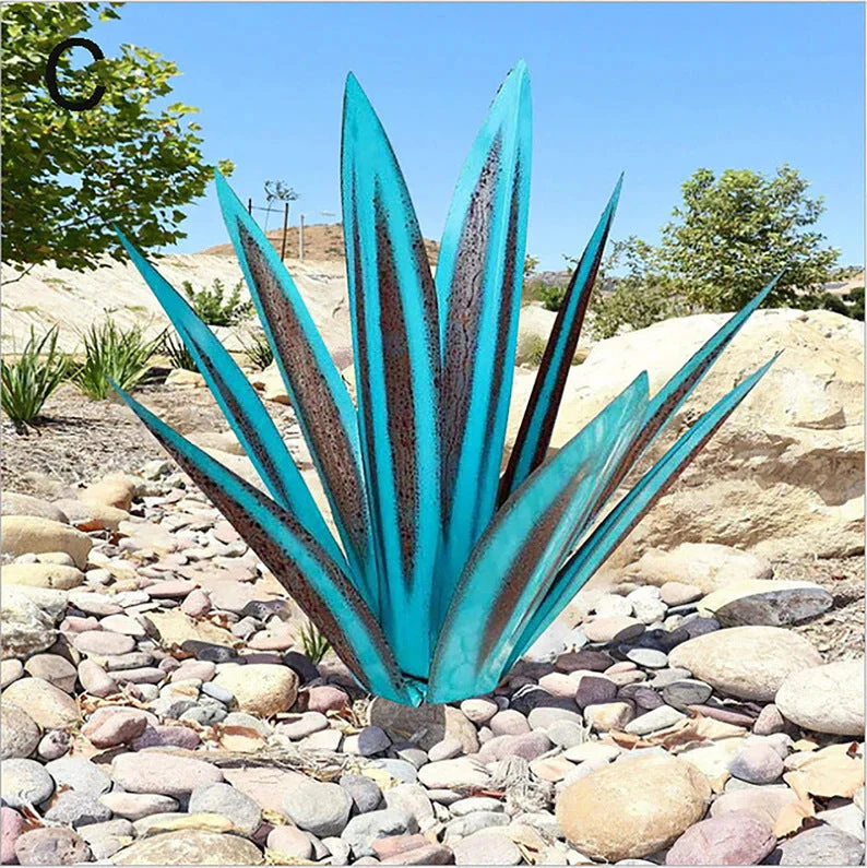 Anti rust Metal Tequila Agave Plant