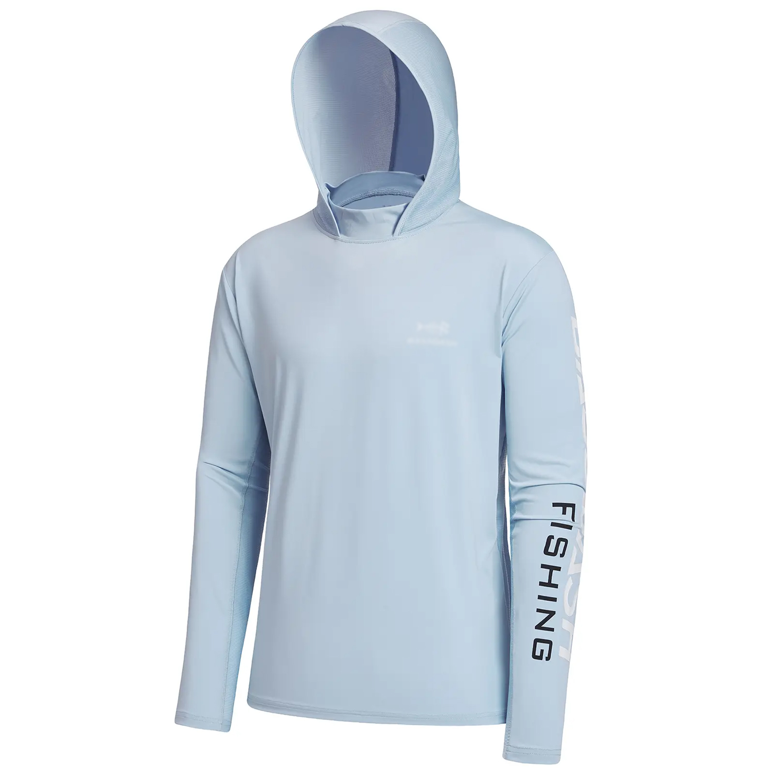 Men’s UPF50+ Quick-Dry Hooded Sun Protection Shirt