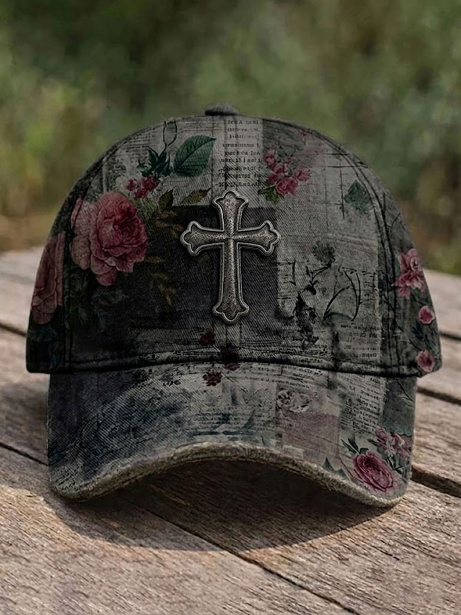 Unisex Faith Art Print Casual Baseball Cap