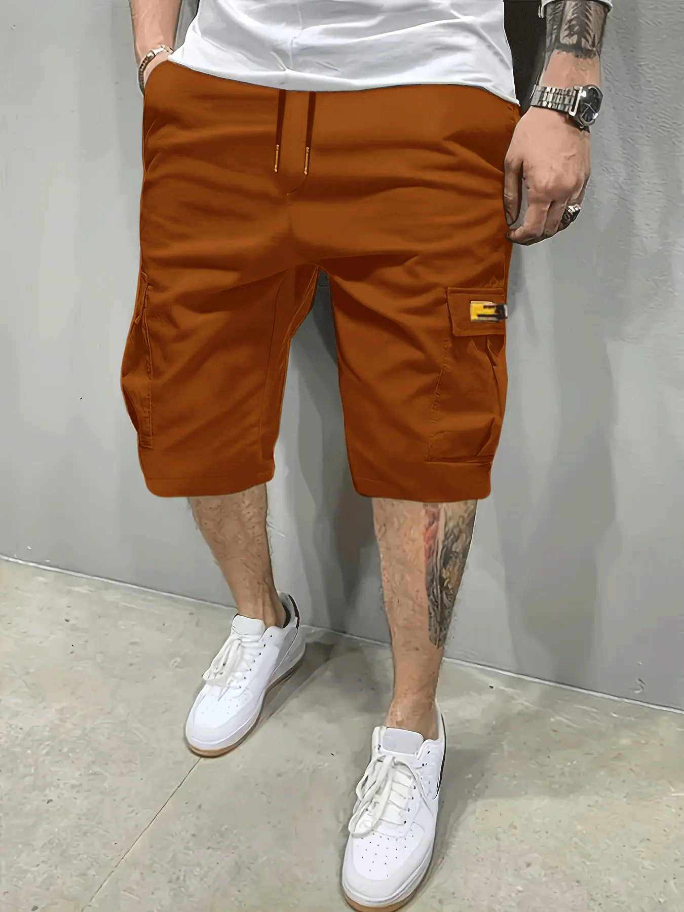 Men's Casual Summer Shorts – Slanted Pocket Everyday Comfort