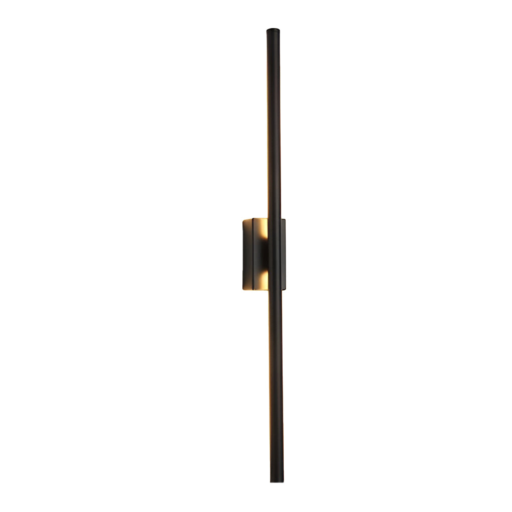 Electroplated Metal Strip LED Modern Wall Sconce Lighting Wall Lamp