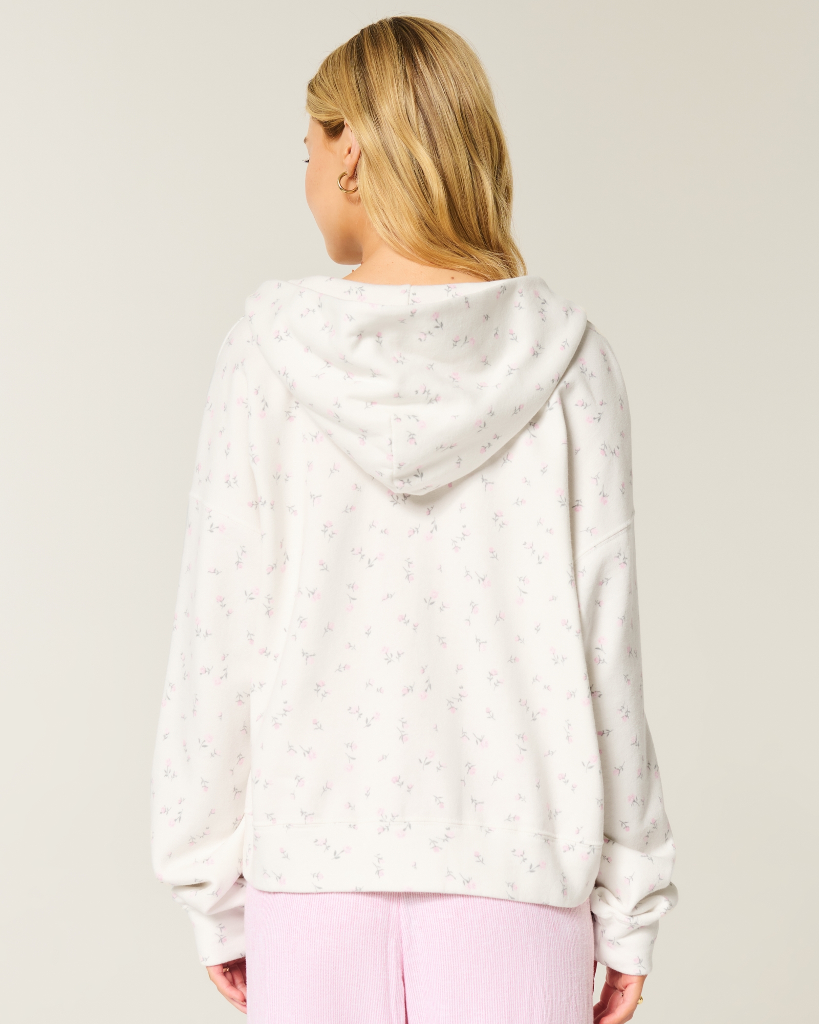 Oversized Zip-Up Hoodie