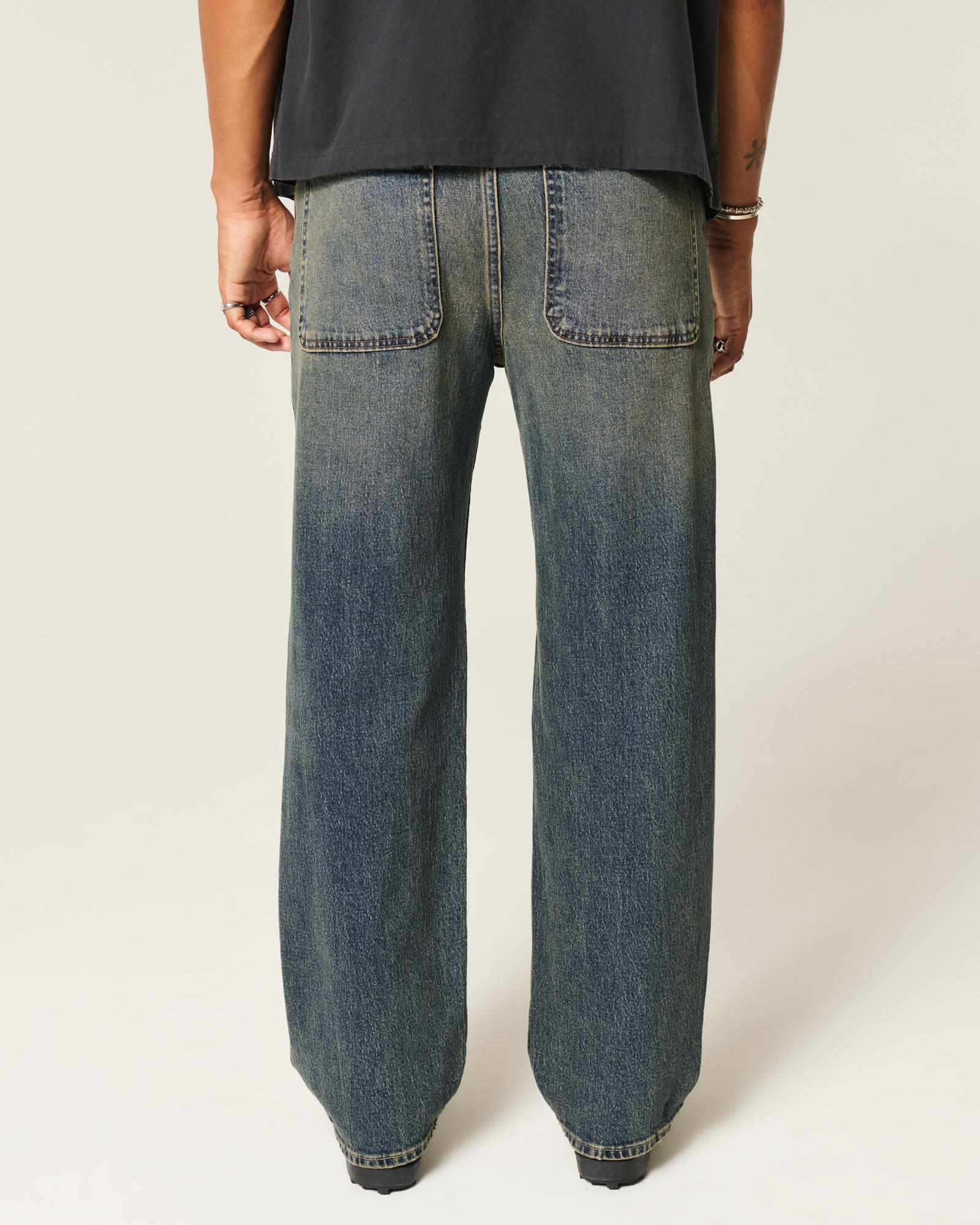 Light Wash Baggy Jeans