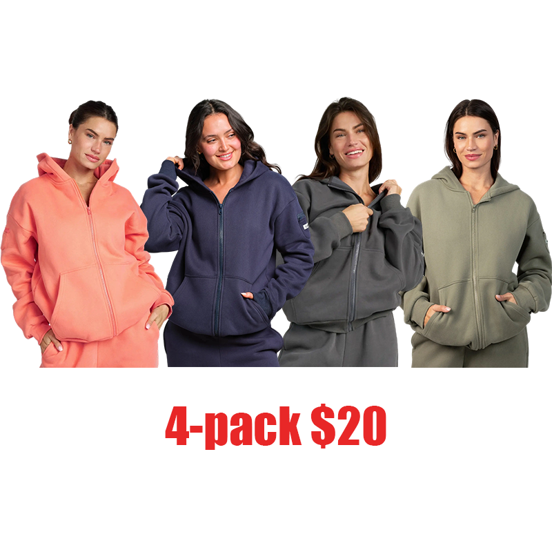 Unisex Zip-Up Hoodie with Secure Zip Pockets – Lightweight Travel Essential Sweatshirt for Everyday Wear