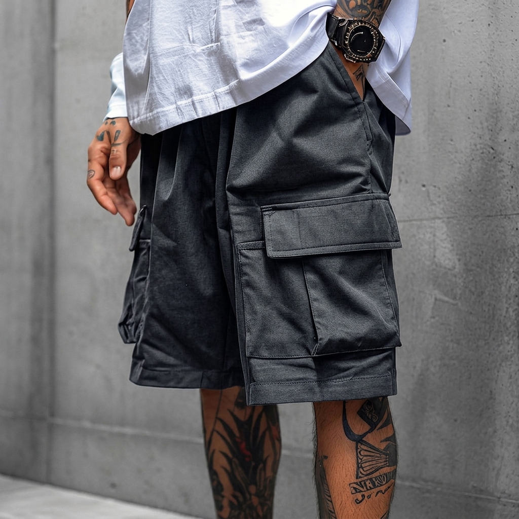 Men's 5-Pack Cargo Shorts – Relaxed Fit Tactical Shorts, Lightweight Durable Summer Bottoms